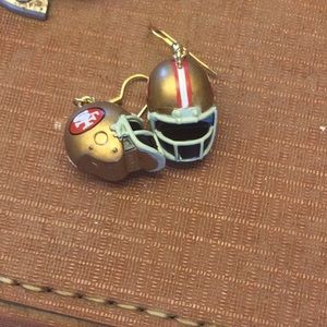 49ers earrings